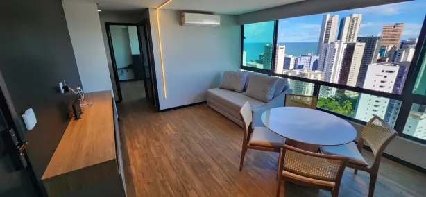 Flat com 1 Quarto para alugar, 42m² no Boa Viagem, Recife