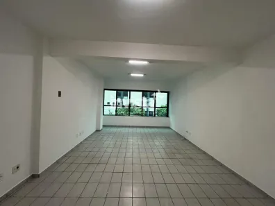 Sala Comercial com 1 Quarto para alugar, 45m² no Macuco, Santos