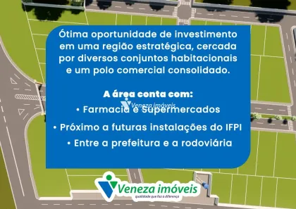 Lote/Terreno à venda, 360m² no Centro, Altos