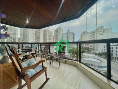 Apartamento com 3 Quartos à venda, 115m² no Vila Alzira, Guarujá
