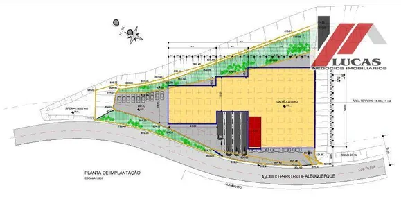Galpão/Depósito/Armazém para venda ou aluguel, 2100m² no Embu Mirim, Itapecerica da Serra