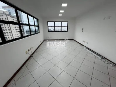 Sala Comercial para alugar, 38m² no Aparecida, Santos