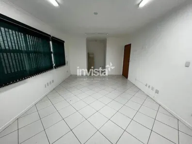 Sala Comercial para alugar, 38m² no Aparecida, Santos