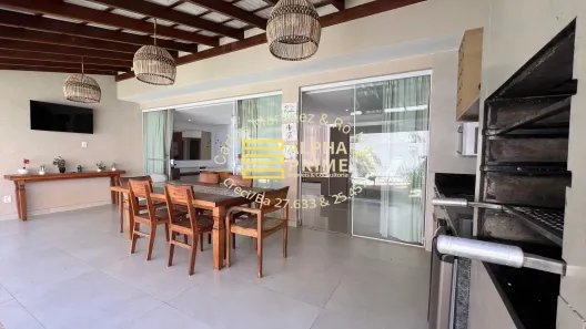 Casa de Condomínio com 4 Quartos para alugar, 280m² no Vila de Abrantes (Abrantes), Camaçari