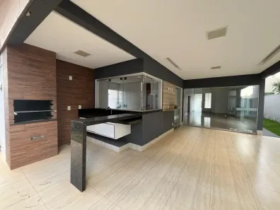 Casa de Condomínio com 3 Quartos para alugar, 208m² no Jardins Valência, Goiânia