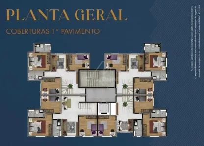 Cobertura com 3 Quartos à venda, 123m² no Alto Caiçaras, Belo Horizonte