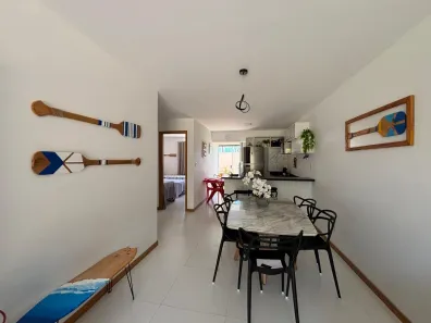 Casa com 2 Quartos para alugar, 78m² no Barra do Jacuípe, Camaçari