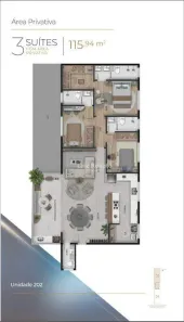 Cobertura com 3 Quartos à venda, 137m² no São Lucas, Belo Horizonte