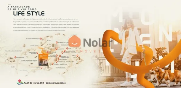 Apartamento com 2 Quartos à venda, 56m² no Dom Cabral, Belo Horizonte