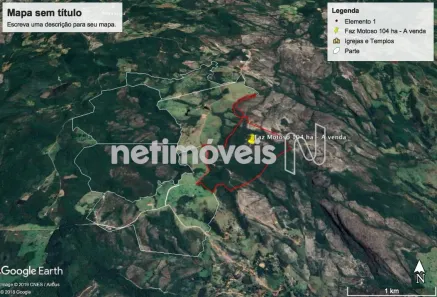 Fazenda/Sítio à venda, 300000m² no , Serro