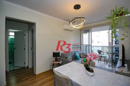 Apartamento com 1 Quarto à venda, 58m² no Boqueirão, Santos