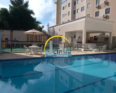 Apartamento com 2 Quartos para alugar, 58m² no Caji, Lauro de Freitas