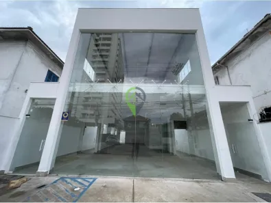 Sala Comercial para alugar, 270m² no Macuco, Santos