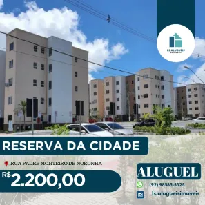 Apartamento com 2 Quartos para alugar, 45m² no Cidade Nova, Manaus