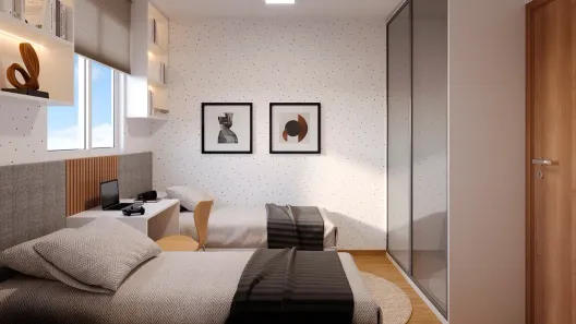 Apartamento com 2 Quartos à venda, 44m² no Campo Grande, Rio de Janeiro