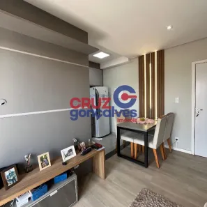 Apartamento com 2 Quartos para alugar, 48m² no Jardim Residencial das Palmeiras, Rio Claro