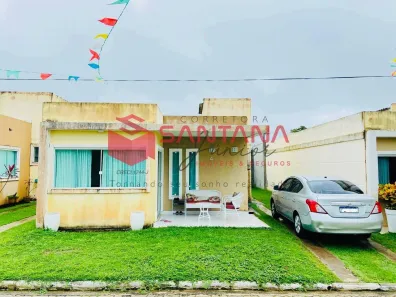 Casa de Condomínio com 2 Quartos para venda ou aluguel, 70m² no Nova Abrantes (Abrantes), Camaçari
