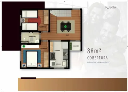 Cobertura com 2 Quartos à venda, 68m² no Diamante (Barreiro), Belo Horizonte