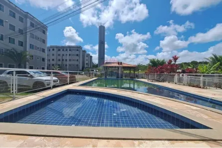Apartamento com 2 Quartos para alugar, 44m² no Boa União (Abrantes), Camaçari