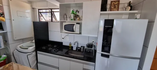 Apartamento com 2 Quartos para alugar, 59m² no Ponta Negra, Natal