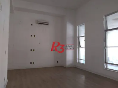 Sala Comercial para alugar, 46m² no Gonzaga, Santos