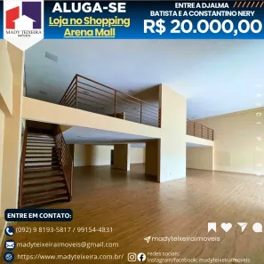 Ponto Comercial para alugar, 523m² no Chapada, Manaus