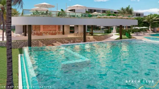 Casa de Condomínio com 3 Quartos à venda, 90m² no Maracaipe, Ipojuca