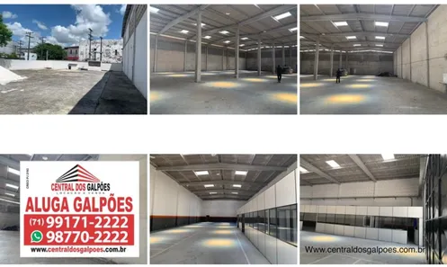 Galpão/Depósito/Armazém para alugar, 500m² no Porto Seco Pirajá, Salvador