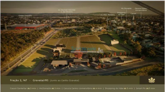 Lote/Terreno à venda, 161m² no Bom Princípio, Gravataí