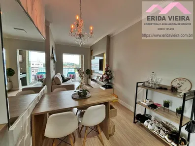 Apartamento com 2 Quartos à venda, 56m² no Areão, Taubaté