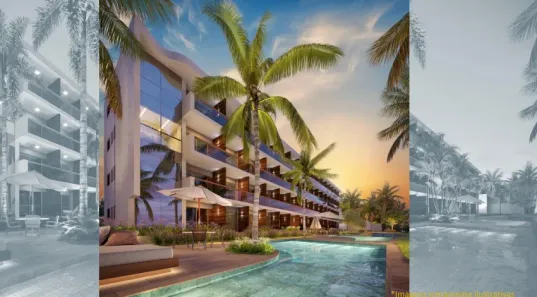 Apartamento com 1 Quarto à venda, 31m² no Ponta de Serrambi, Ipojuca