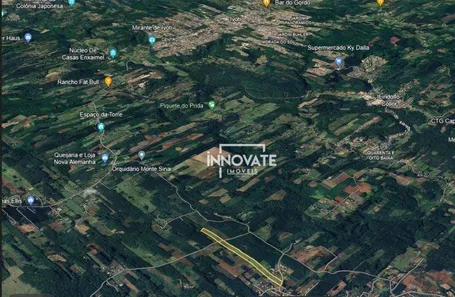 Lote/Terreno à venda, 65159m² no Linha Nova Baixa, Presidente Lucena