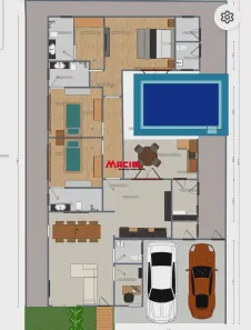 Casa de Condomínio com 3 Quartos à venda, 170m² no Condomínio Terras do Vale, Caçapava