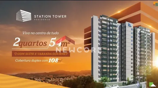 Apartamento com 2 Quartos à venda, 54m² no Dom Joaquim, Belo Horizonte