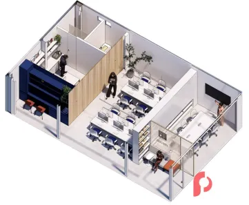 Ponto Comercial para alugar, 110m² no Dom Pedro I, Manaus