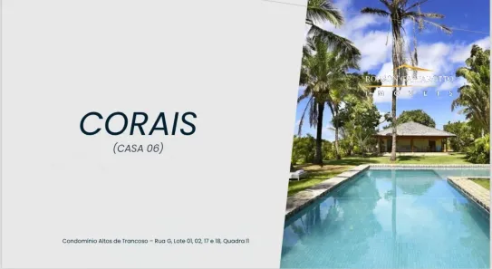 Casa de Condomínio com 6 Quartos para venda ou aluguel, 950m² no Trancoso, Porto Seguro