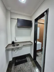 Sala Comercial para alugar, 110m² no Boqueirão, Santos