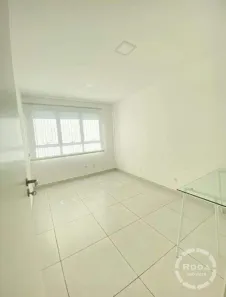 Sala Comercial para alugar, 80m² no Macuco, Santos