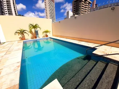 Apartamento com 3 Quartos para alugar, 68m² no Capim Macio, Natal