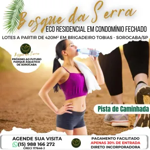 Lote/Terreno à venda, 600m² no Brigadeiro Tobias, Sorocaba