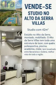 Apartamento com 1 Quarto à venda, 42m² no Maia, Bananeiras