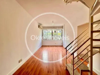 Apartamento com 2 Quartos para alugar, 115m² no Humaitá, Rio de Janeiro