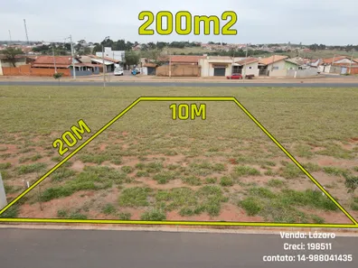 Lote/Terreno à venda, 200m² no Terras de São José, Itatinga