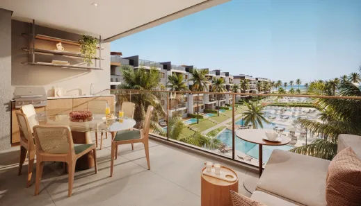 Apartamento com 3 Quartos à venda, 80m² no Maracaipe, Ipojuca