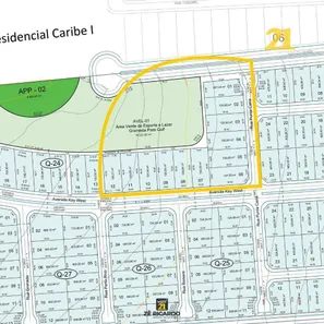 Lote/Terreno à venda, 720m² no Loteamento Caribe Residence & Resort 2ª Etapa, Palmas