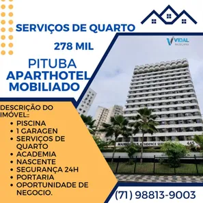 Apartamento com 1 Quarto à venda, 45m² no Itapuã, Salvador