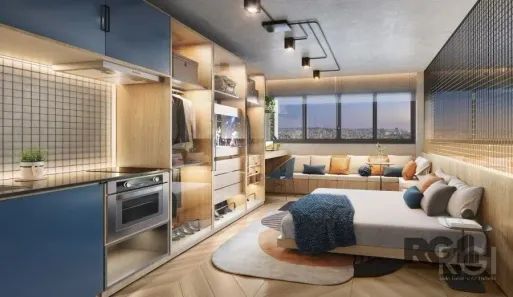 Flat com 1 Quarto à venda, 26m² no Cidade Baixa, Porto Alegre