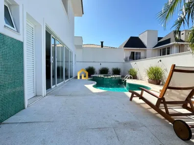 Casa de Condomínio com 4 Quartos para alugar, 417m² no Jardim Residencial Chácara Ondina, Sorocaba