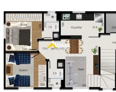 Cobertura com 2 Quartos à venda, 101m² no Brasil Industrial (Barreiro), Belo Horizonte