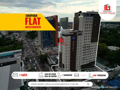Flat com 1 Quarto à venda, 14m² no Chapada, Manaus